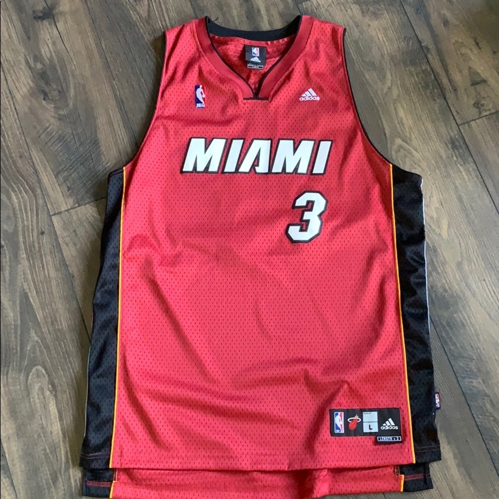 Dwayne Wade Miami Heat Jersey - Authentic